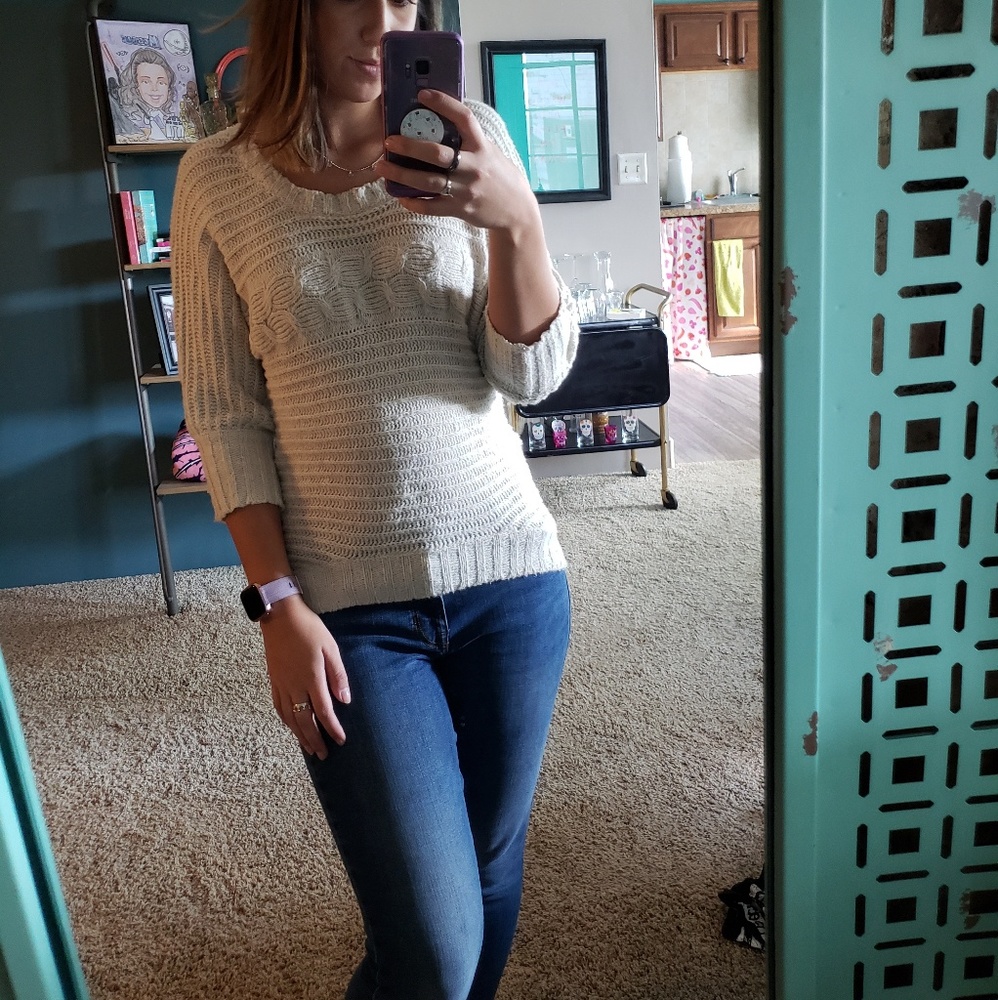 Cream Sweater